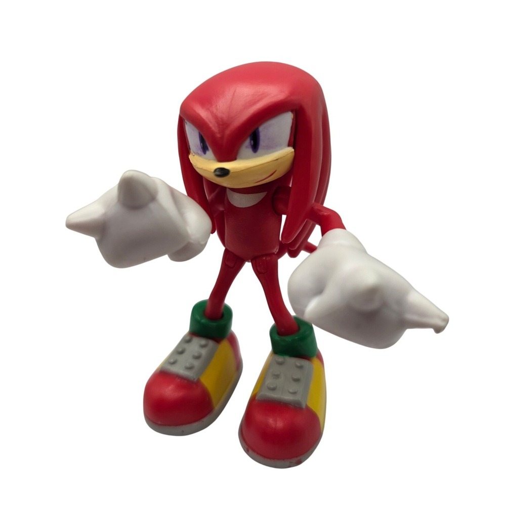 Sonic Knuckles the Echidna 3" Action Figure Toy Kids Collectible SEGA / NN - Picture 1 of 7